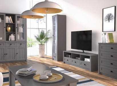 Living room furniture set designer living room sideboard coffee table furnishings 5-piece set.